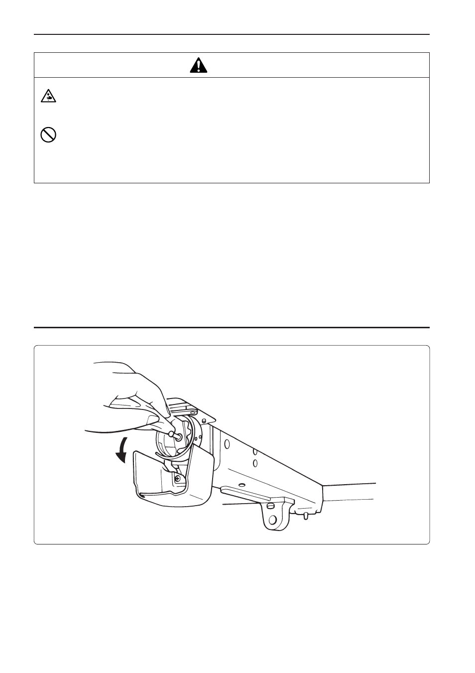 Cleaning rotary hook, Caution | Brother BES-1261BC User Manual | Page 132 / 164
