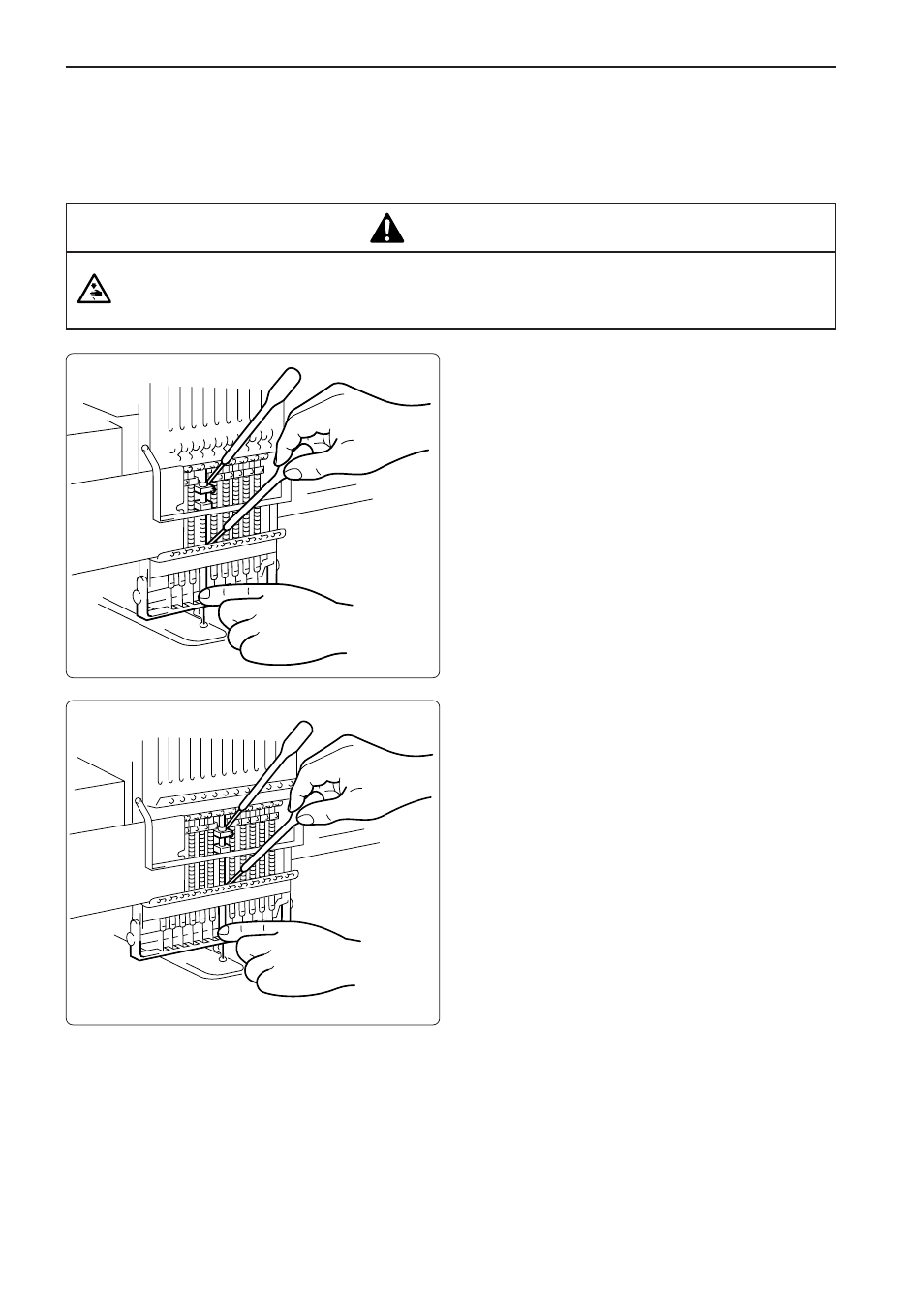 6 lubrication to needle bar case, Caution | Brother BES-1261BC User Manual | Page 34 / 164
