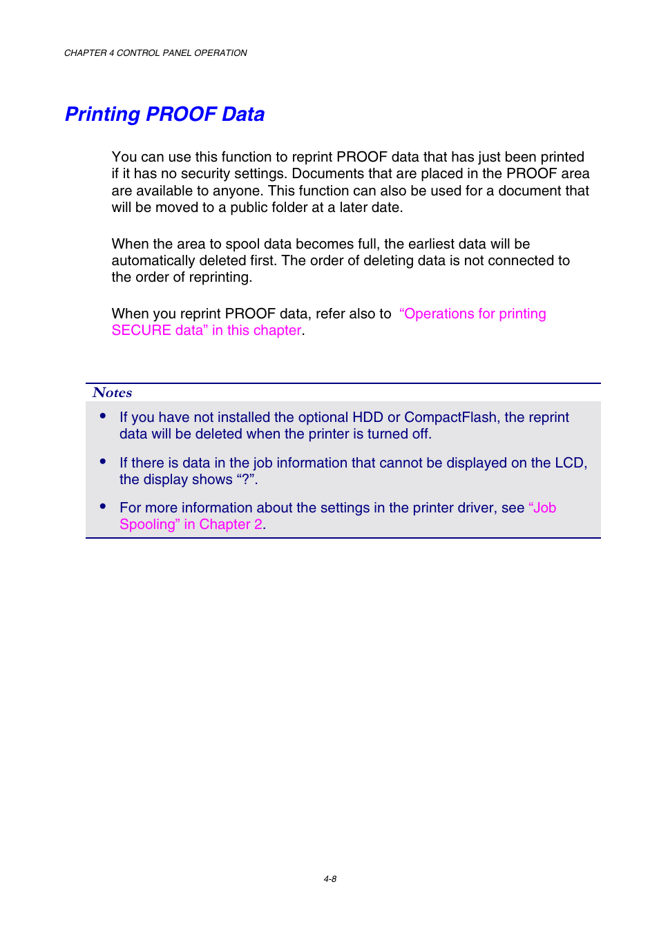 Printing proof data | Brother HL-3450CN User Manual | Page 81 / 227