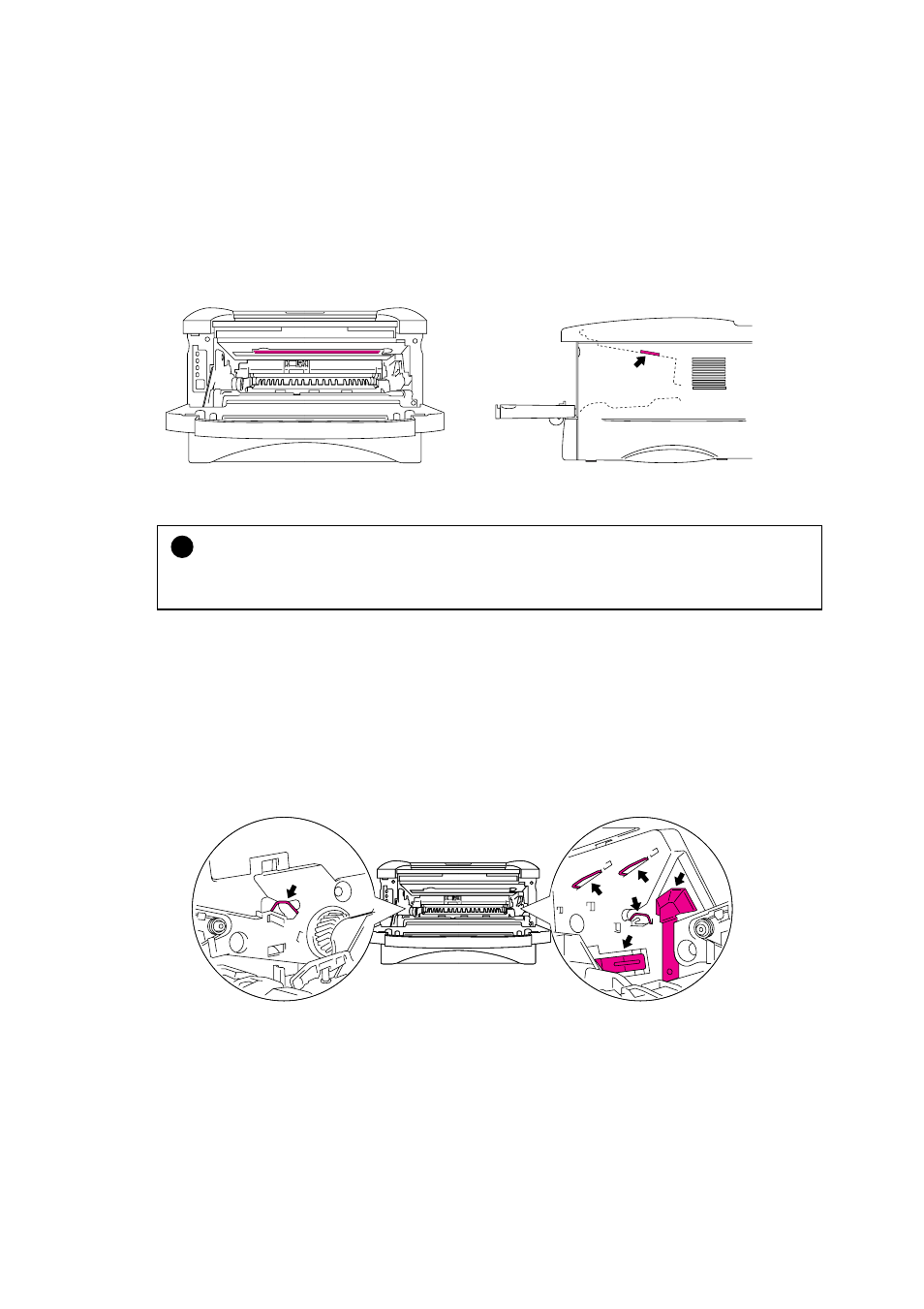 Cleaning the scanner window -6, Cleaning the electrical terminals -6, Off dirt or dust with soft clean paper. refer to | Subsection 3.3 ‘cleaning the scanner, Window’ in chapter 5 | Brother 1270N User Manual | Page 120 / 243