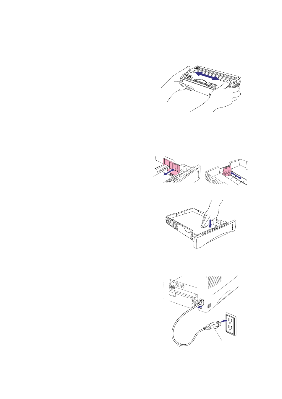 For windows, Users with no cd-rom drive -5, 1 install the drum unit -5 | 2 load paper -5, Disk. (see, Subsection 3.2 ‘for windows, Users with no cd-rom drive | Brother 1270N User Manual | Page 29 / 243