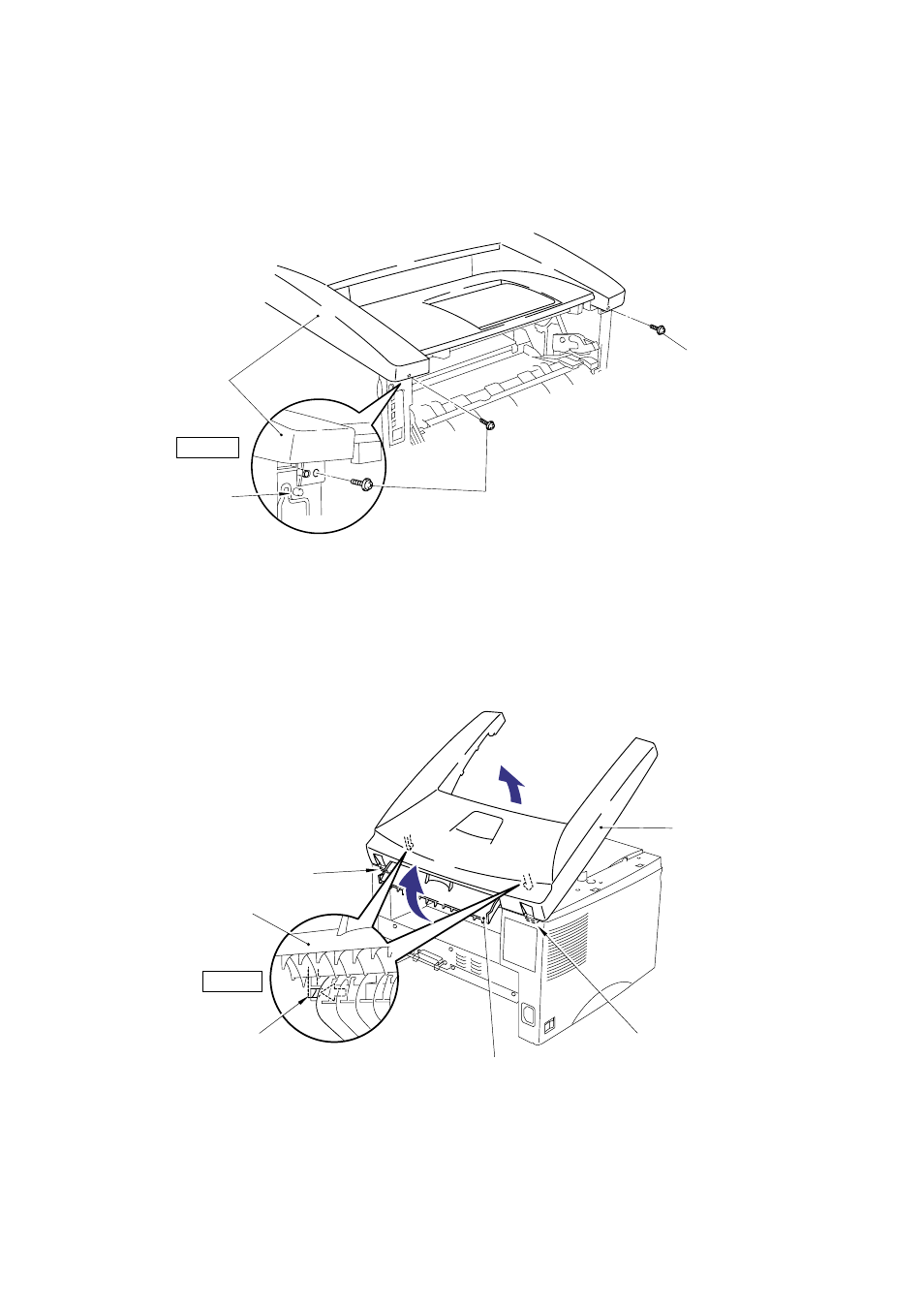 Top cover -12, 6 top cover | Brother 1270N User Manual | Page 82 / 243