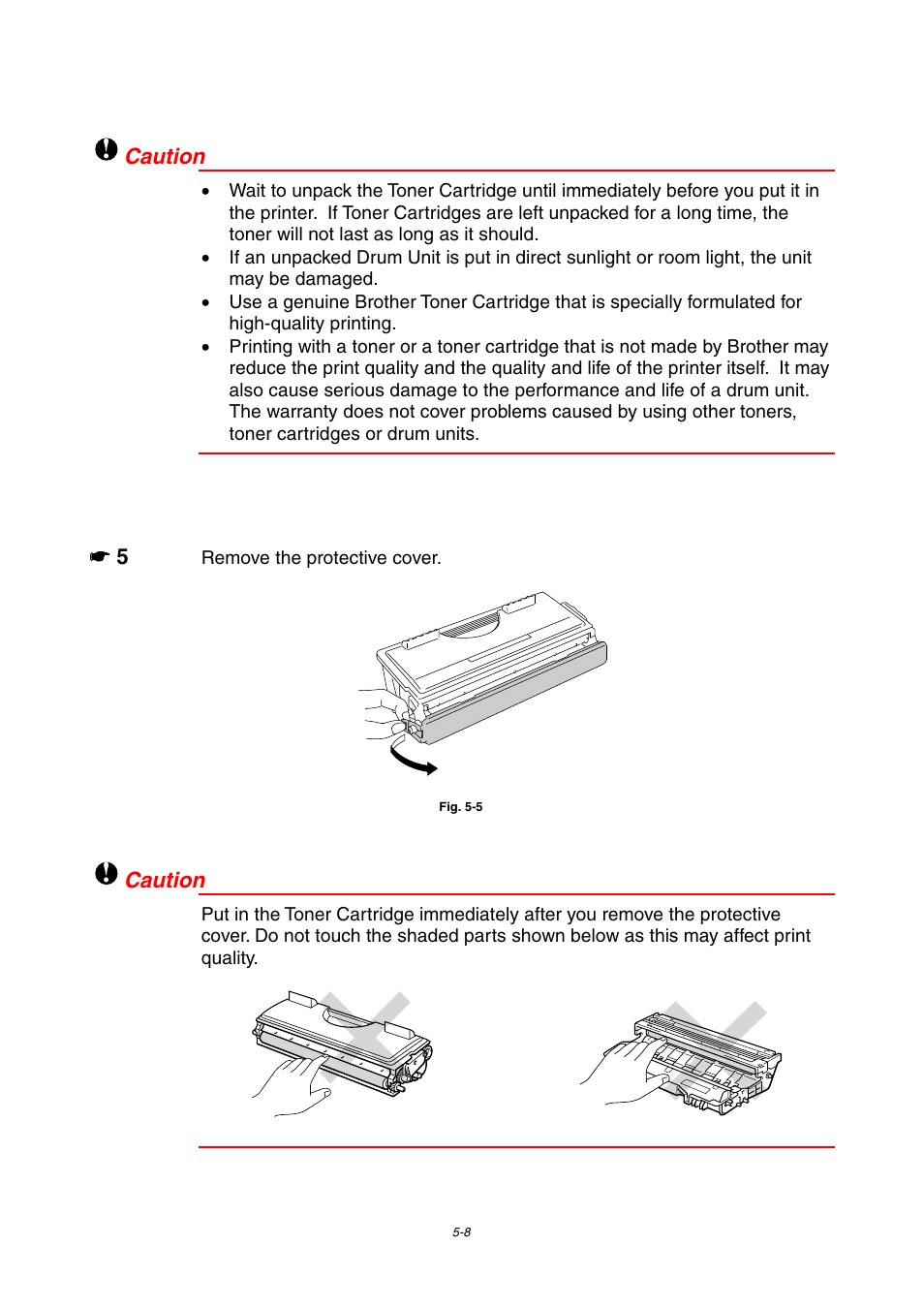 Brother HL-1800 series User Manual | Page 128 / 204
