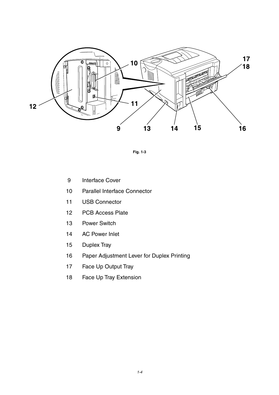 Brother HL-1800 series User Manual | Page 14 / 204