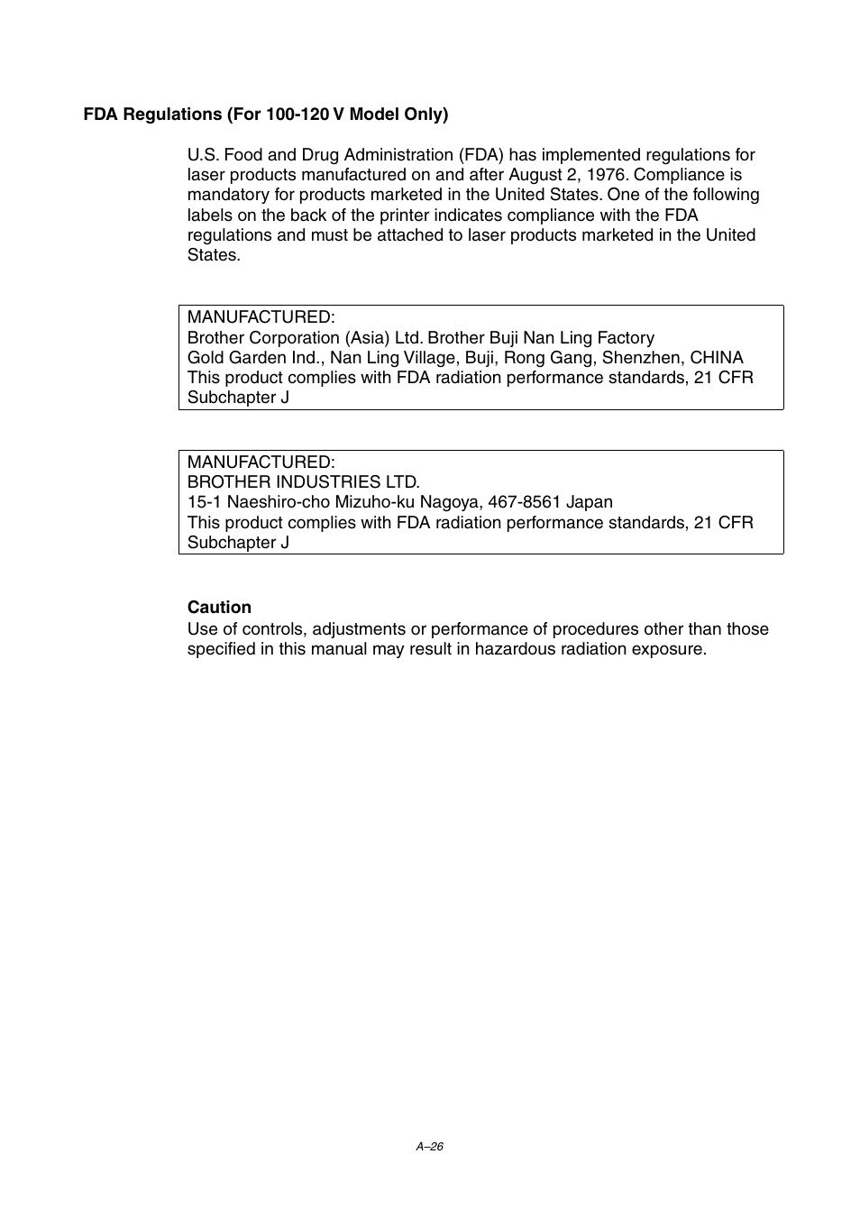 Brother HL-1800 series User Manual | Page 196 / 204
