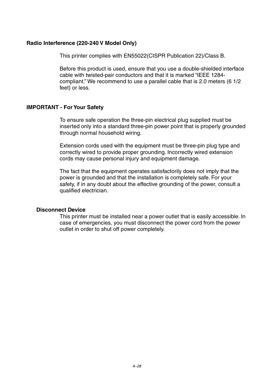 Brother HL-1800 series User Manual | Page 198 / 204