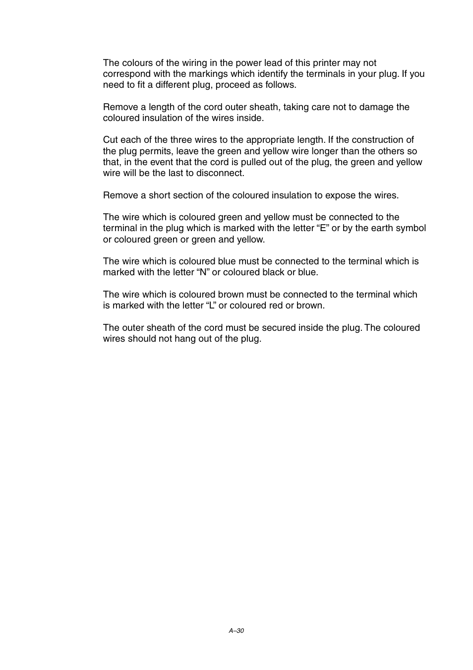 Brother HL-1800 series User Manual | Page 200 / 204
