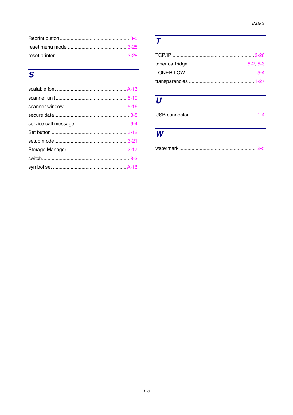 Brother HL-1800 series User Manual | Page 204 / 204