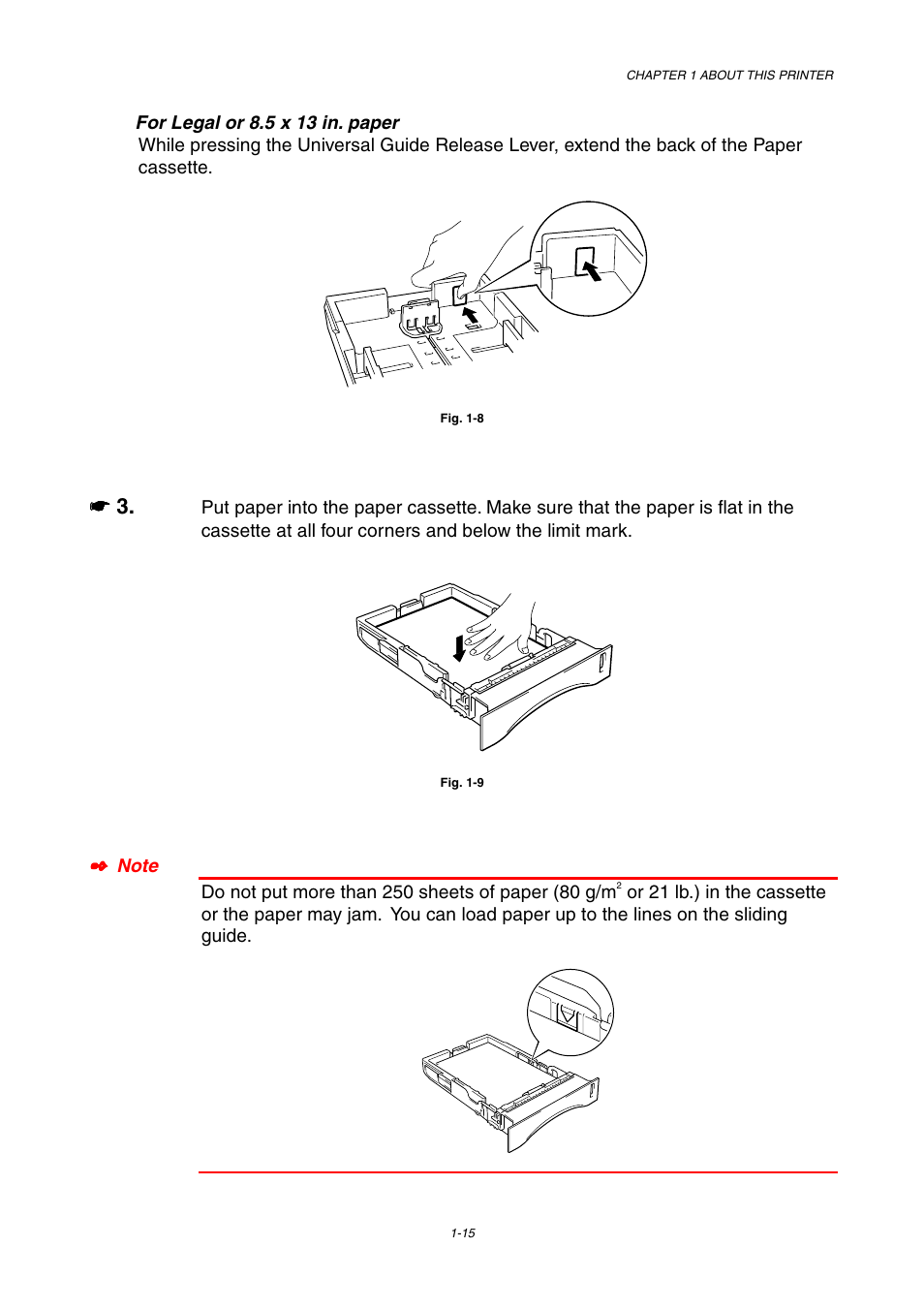 Brother HL-1800 series User Manual | Page 25 / 204