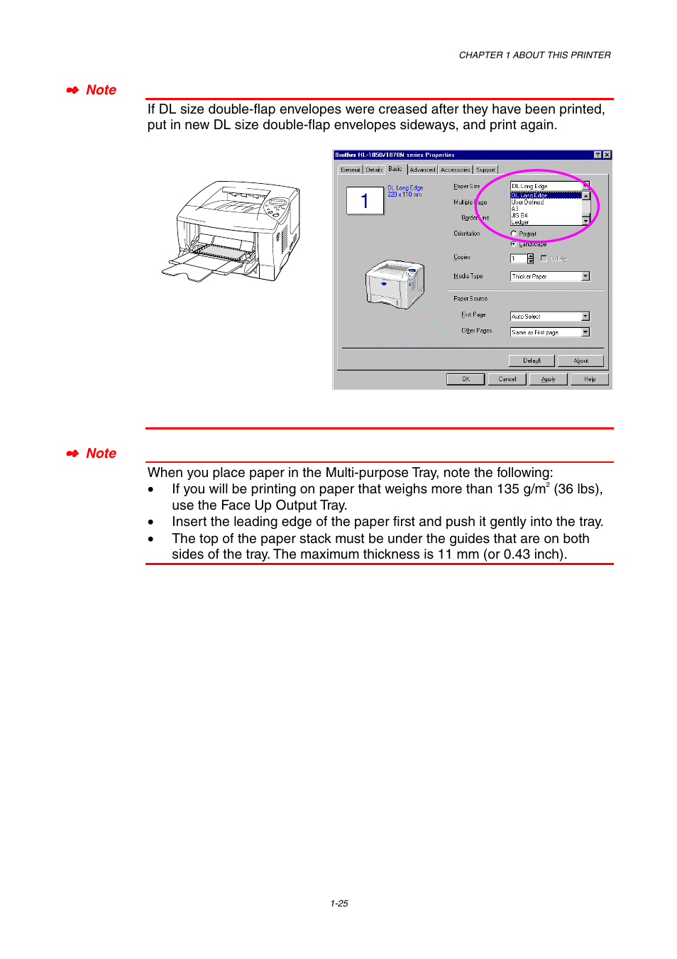 Brother HL-1800 series User Manual | Page 35 / 204