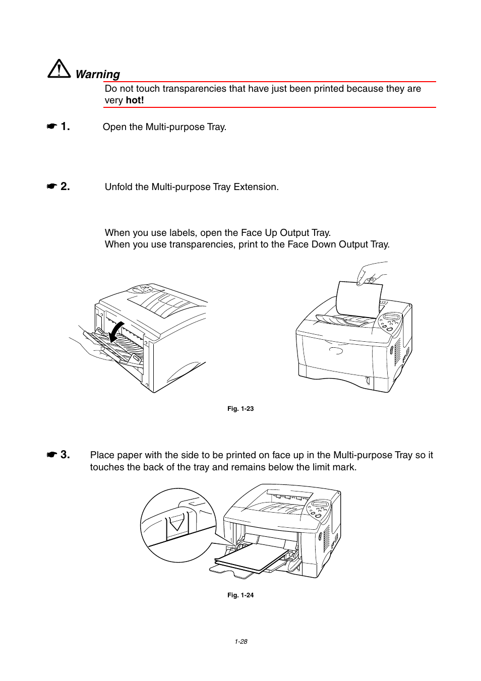 Brother HL-1800 series User Manual | Page 38 / 204