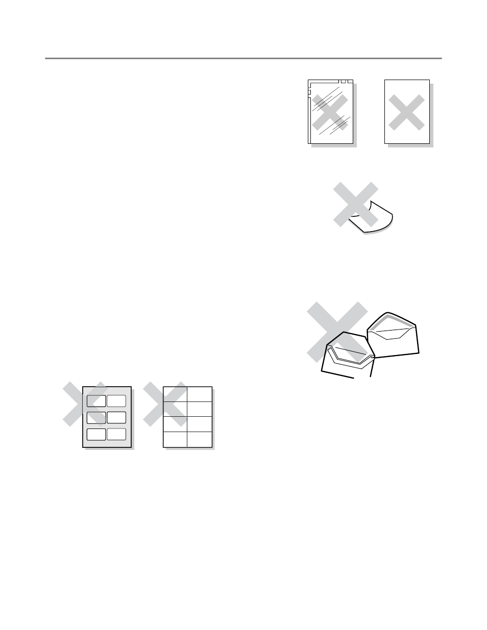 Unsuitable paper types, Unsuitable paper types -5 | Brother HL-4200CN User Manual | Page 53 / 166