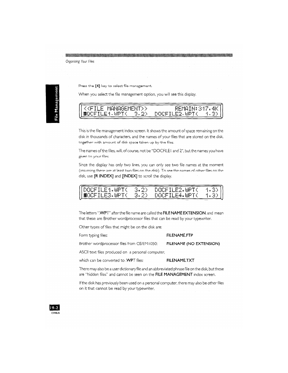 Renmn^317«4k, Idpti, Sijuf i lbo = uipt i. usxh i | E2 »‘..yi" i 1 = -o 2 | Brother CM-2000 User Manual | Page 182 / 201