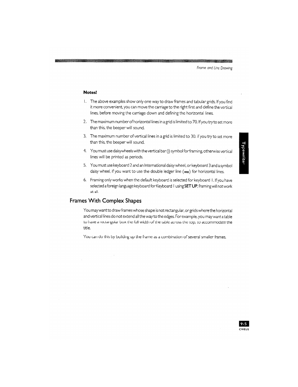 Frames with complex shapes, Frames with complex shapes -5 | Brother CM-2000 User Manual | Page 97 / 201