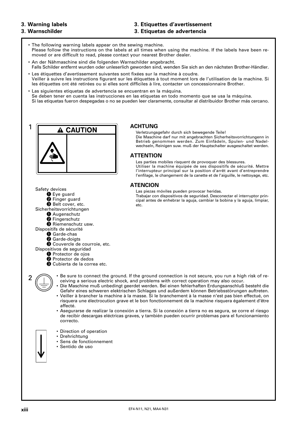 Brother EF4-N11 User Manual | Page 14 / 54