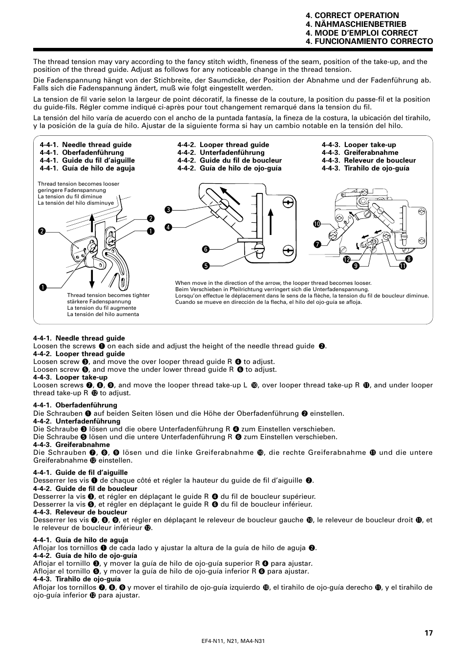 Brother EF4-N11 User Manual | Page 34 / 54