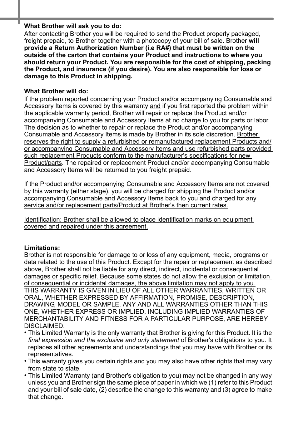 Brother TD4100N User Manual | Page 4 / 80