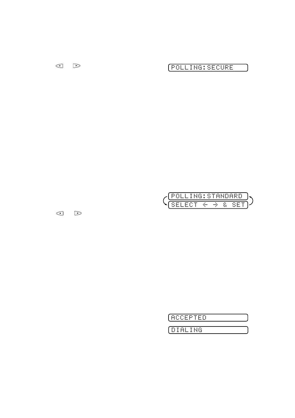 Setup for polling receive with secure code, For fax-335mc only) -9 | Brother FAX-335MC User Manual | Page 40 / 97