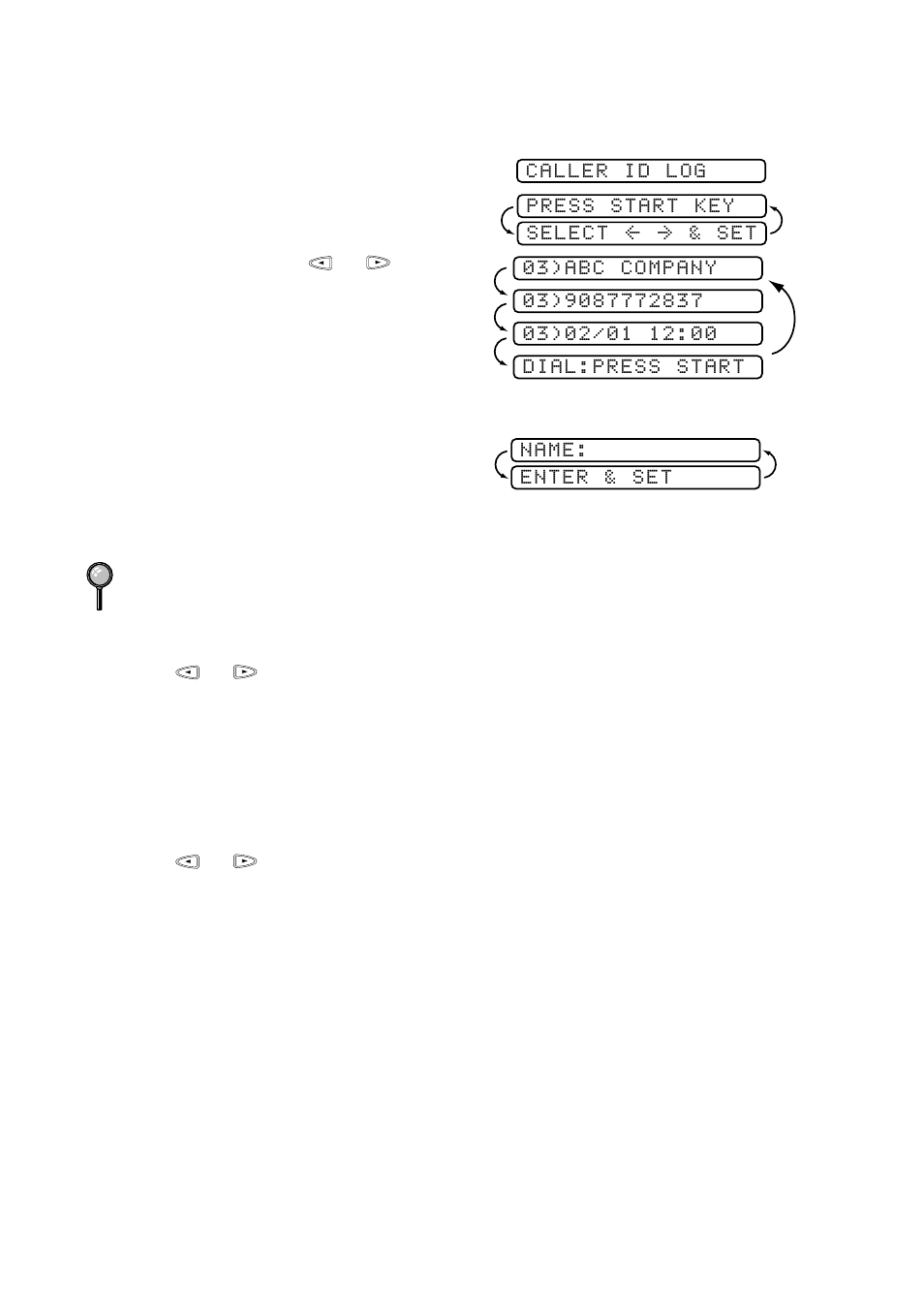 Registering a caller id number, Registering a caller id number -4 | Brother FAX-335MC User Manual | Page 62 / 97