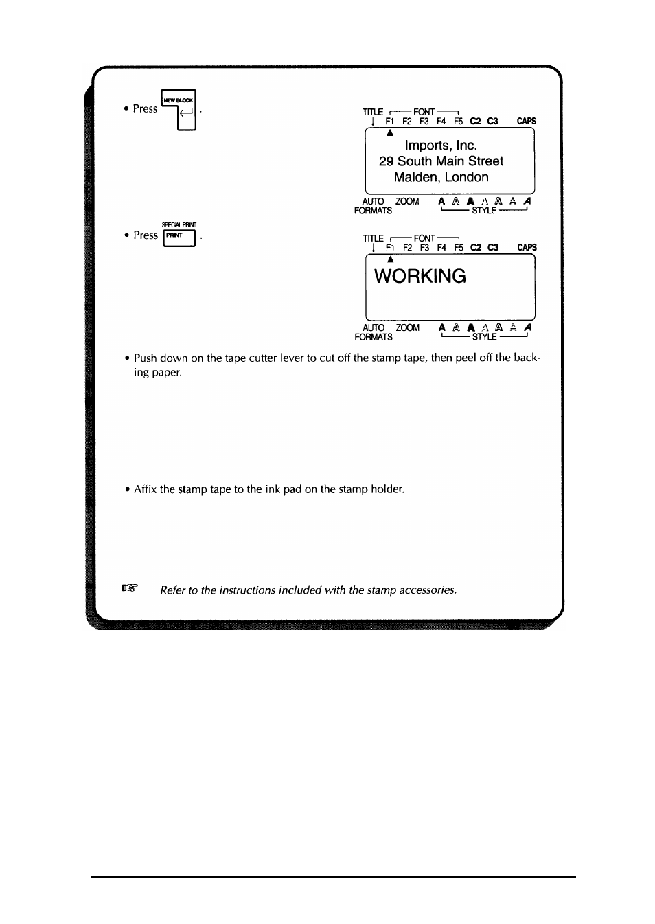 Brother 580C User Manual | Page 116 / 188