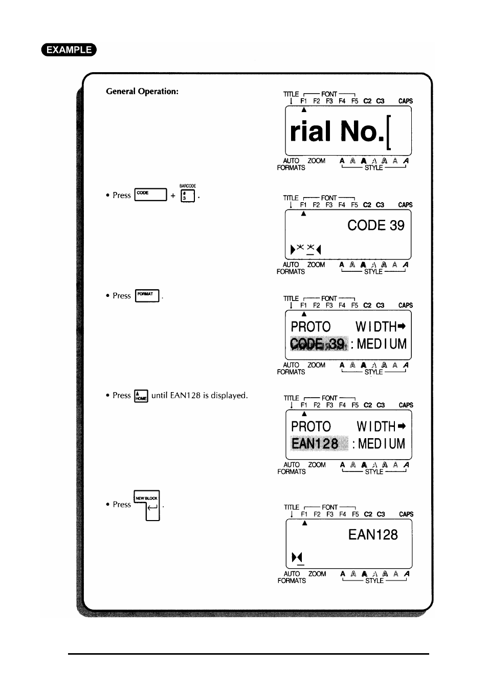 Brother 580C User Manual | Page 120 / 188