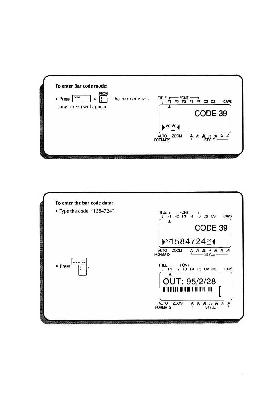 Brother 580C User Manual | Page 45 / 188