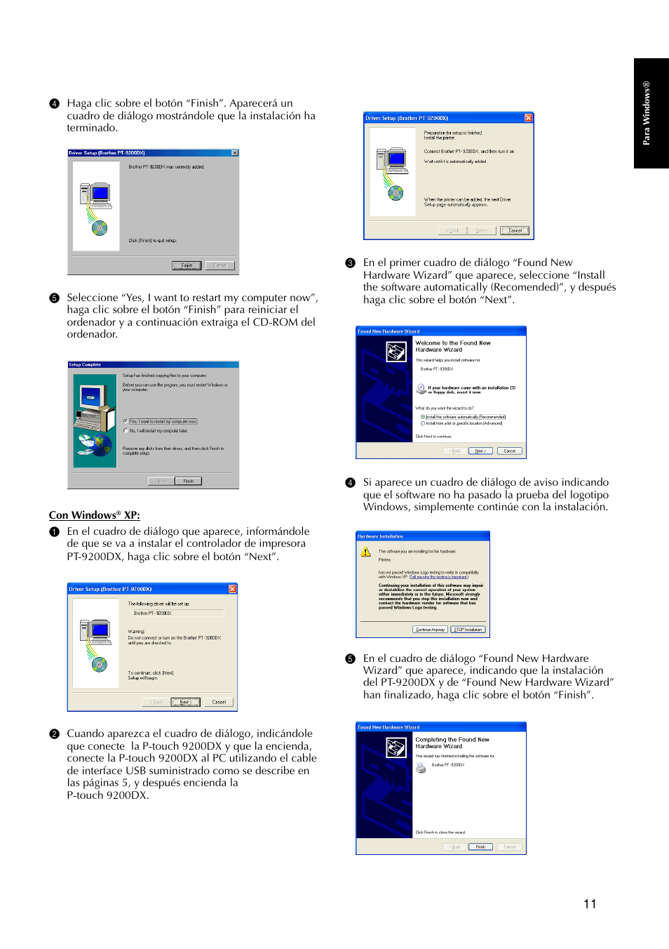 Brother P-TOUCH PRO DX PT-9200DX User Manual | Page 55 / 80