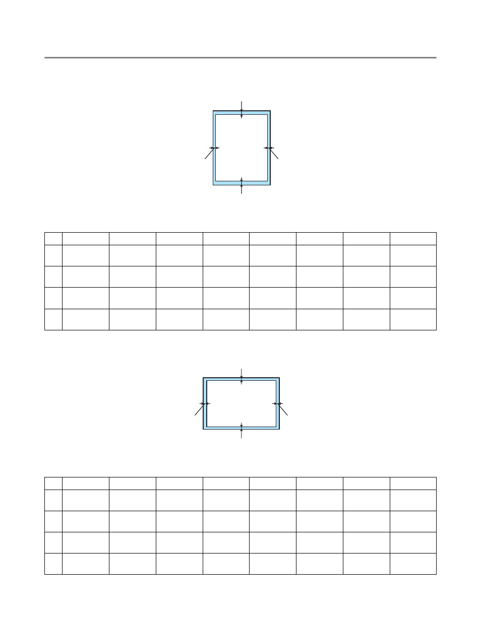 Printable area, Printable area -7 | Brother HL-5050 User Manual | Page 24 / 137
