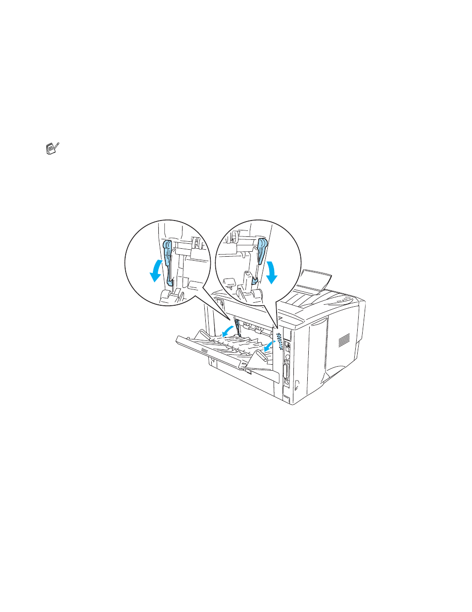 Guidelines for printing on both sides of the paper | Brother HL-5050 User Manual | Page 63 / 137