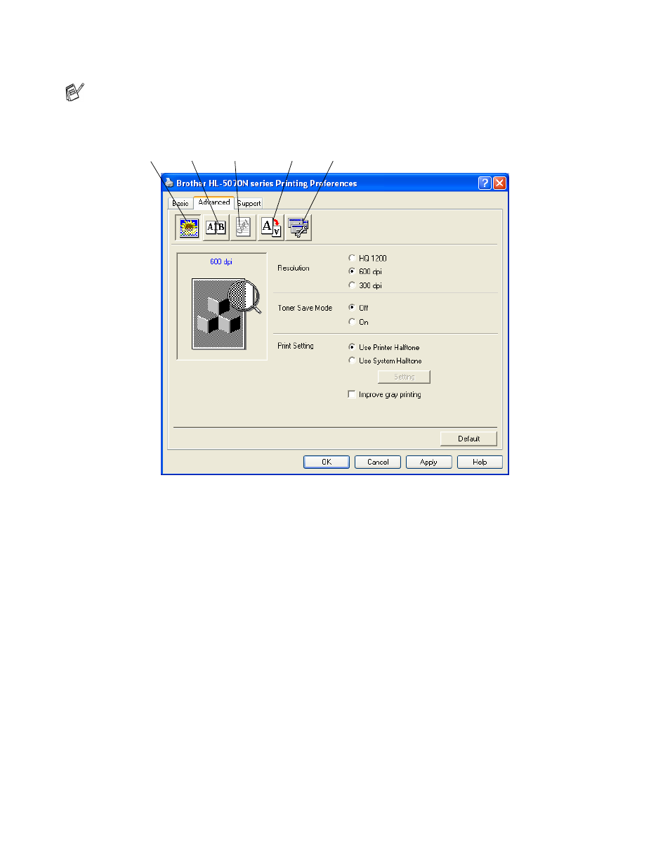 Brother HL-5050 User Manual | Page 67 / 137