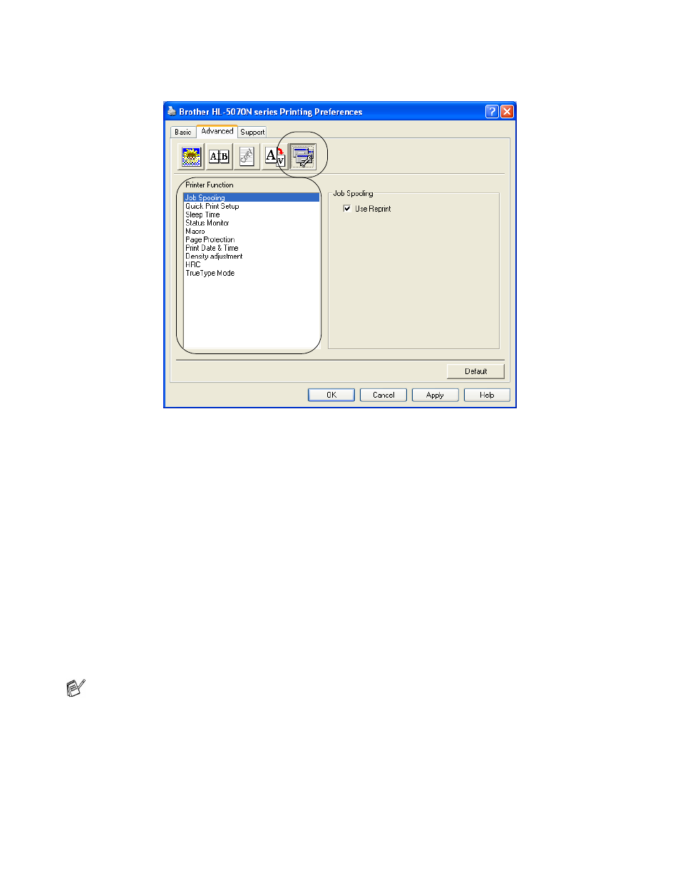 Brother HL-5050 User Manual | Page 69 / 137