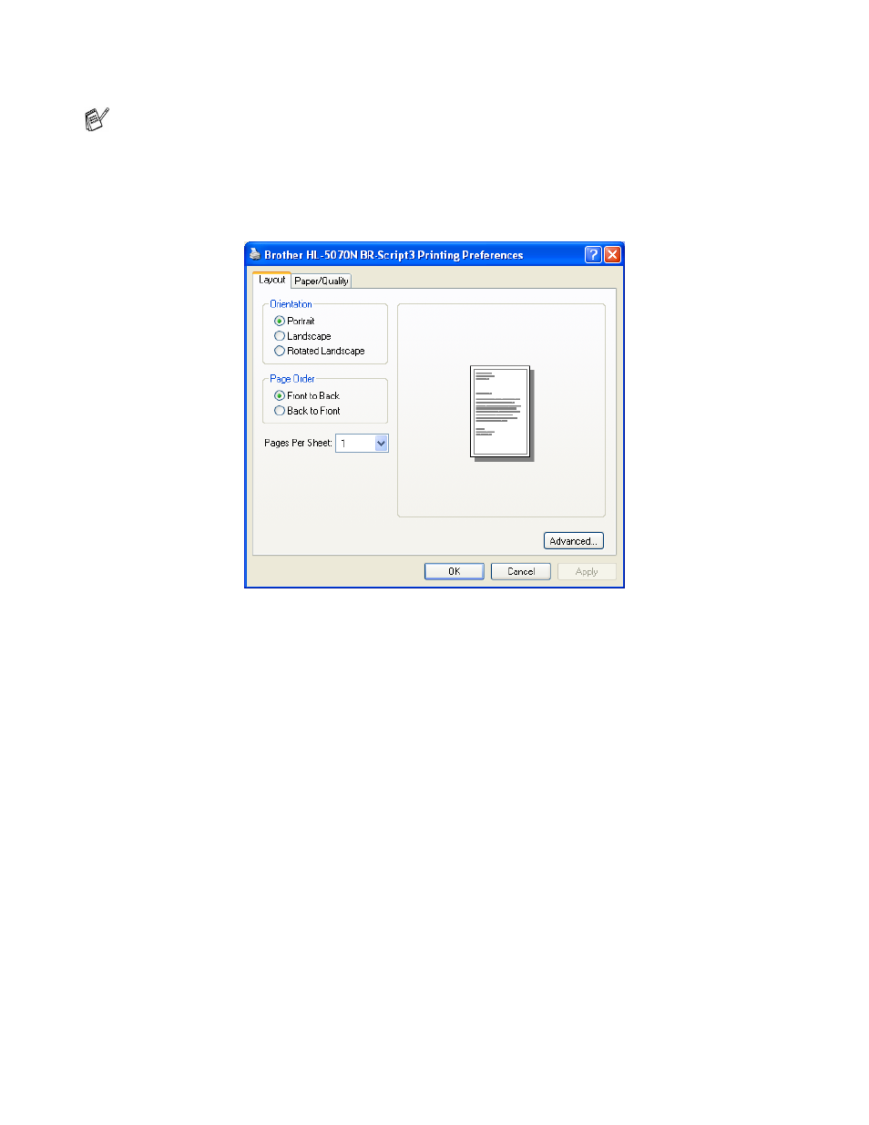 Brother HL-5050 User Manual | Page 76 / 137