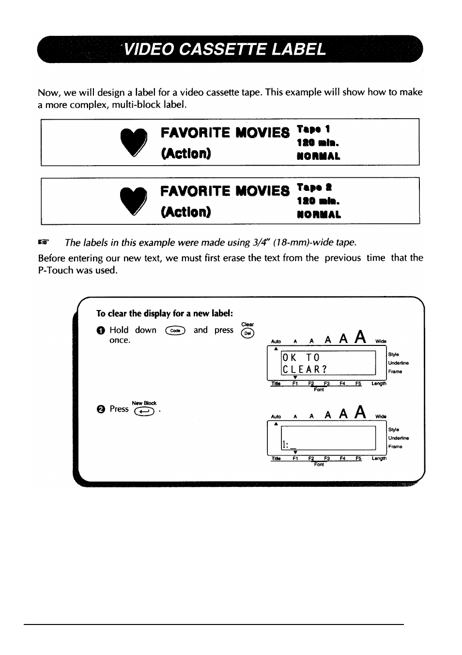 Brother PT-330 User Manual | Page 24 / 150