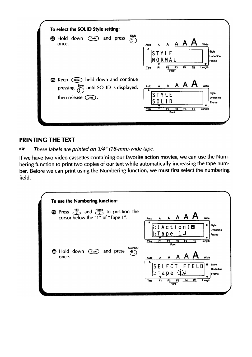 Brother PT-330 User Manual | Page 28 / 150
