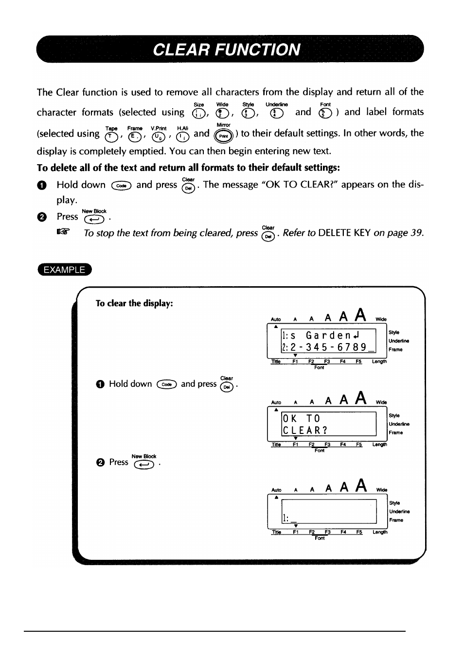 Brother PT-330 User Manual | Page 46 / 150