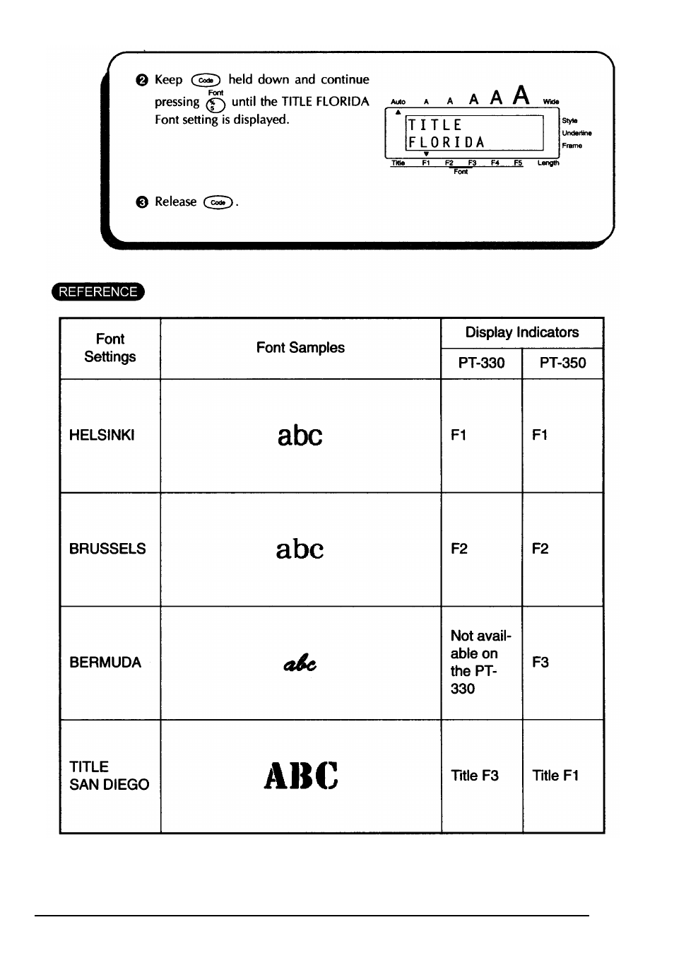 Brother PT-330 User Manual | Page 68 / 150