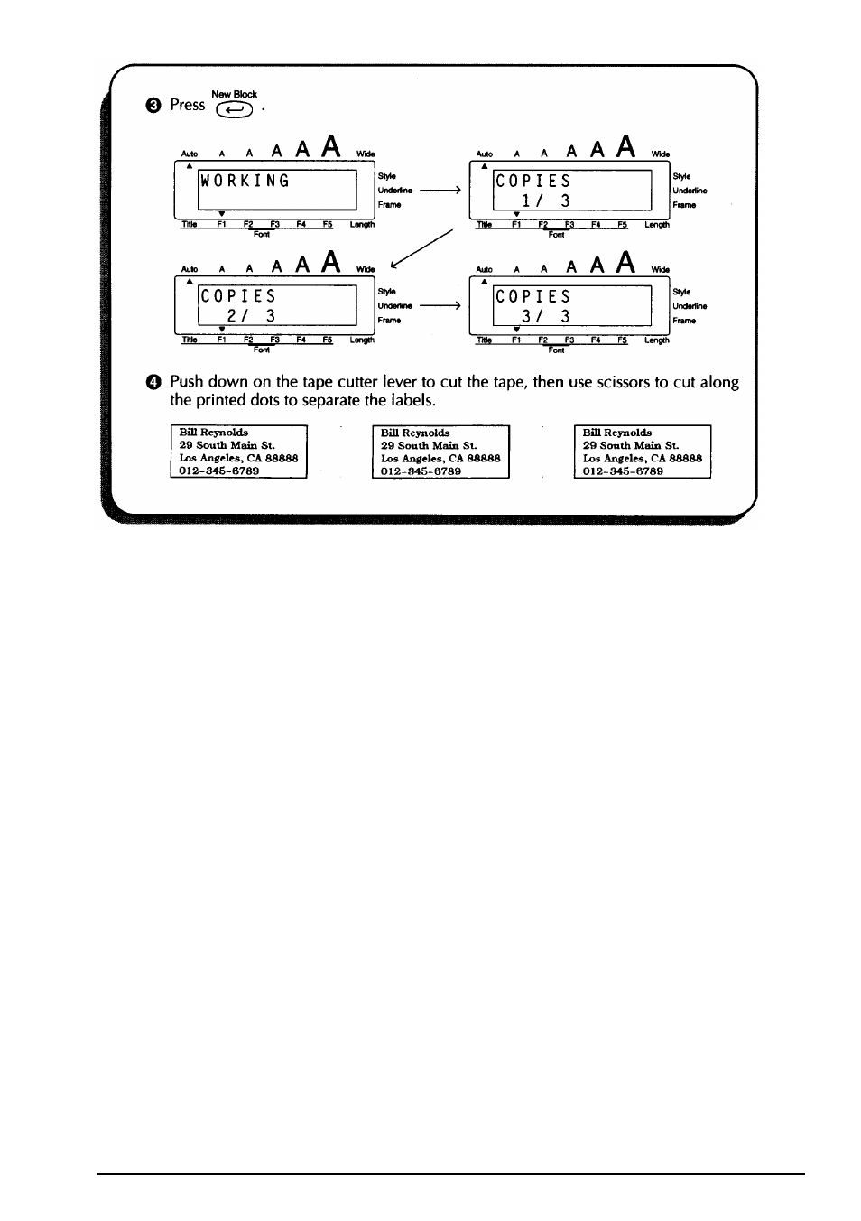 Brother PT-330 User Manual | Page 85 / 150