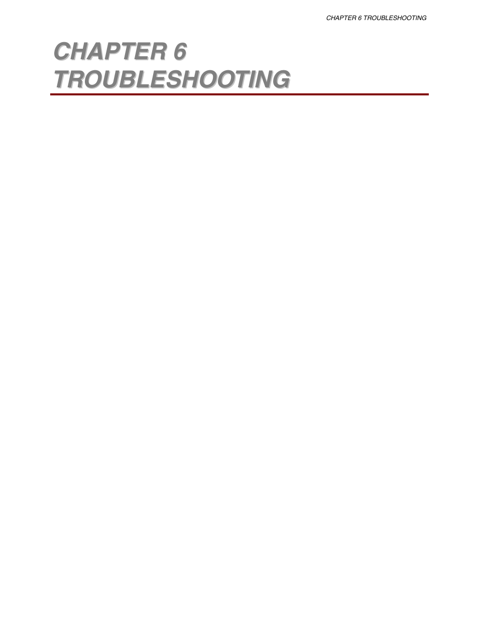 Chapter 6 troubleshooting | Brother HL-1650/1670N User Manual | Page 166 / 235