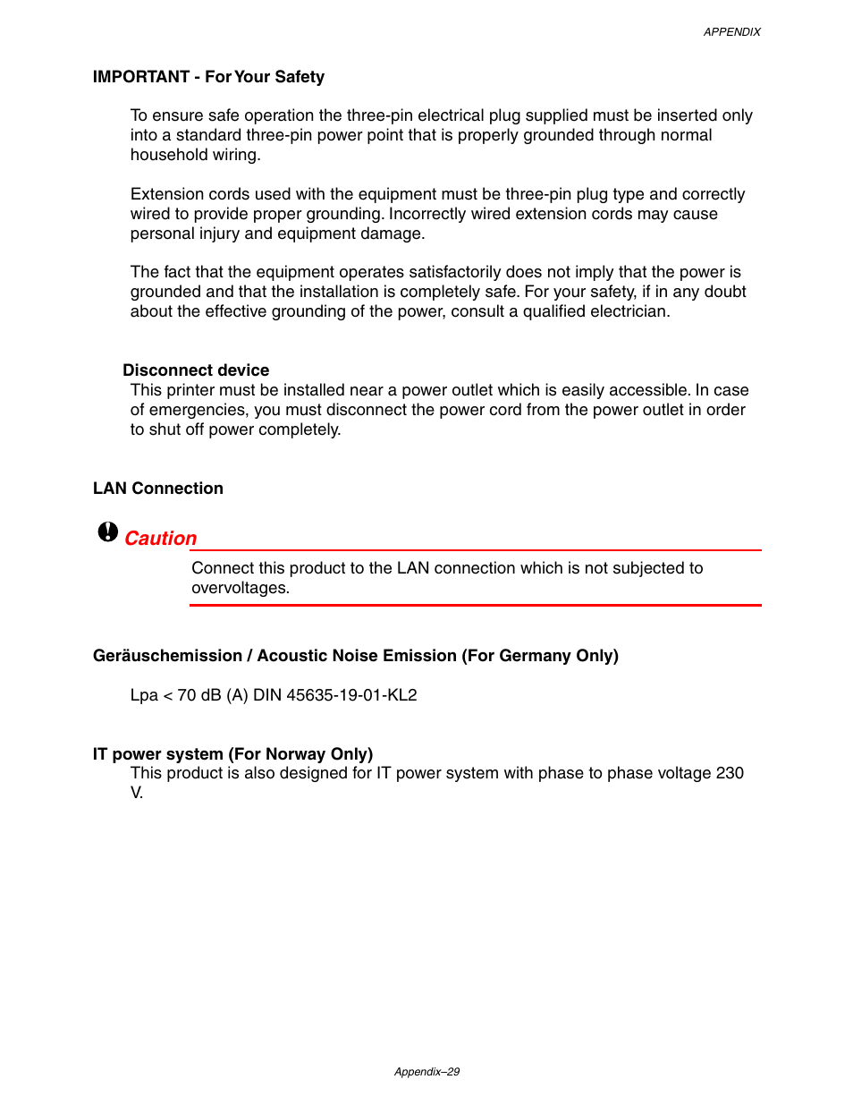 Brother HL-1650/1670N User Manual | Page 230 / 235