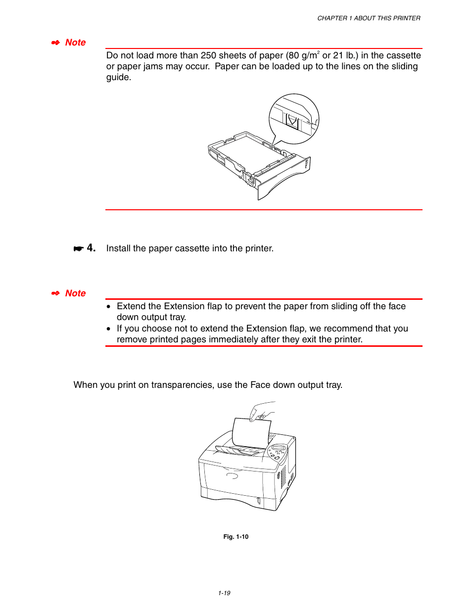 Brother HL-1650/1670N User Manual | Page 29 / 235