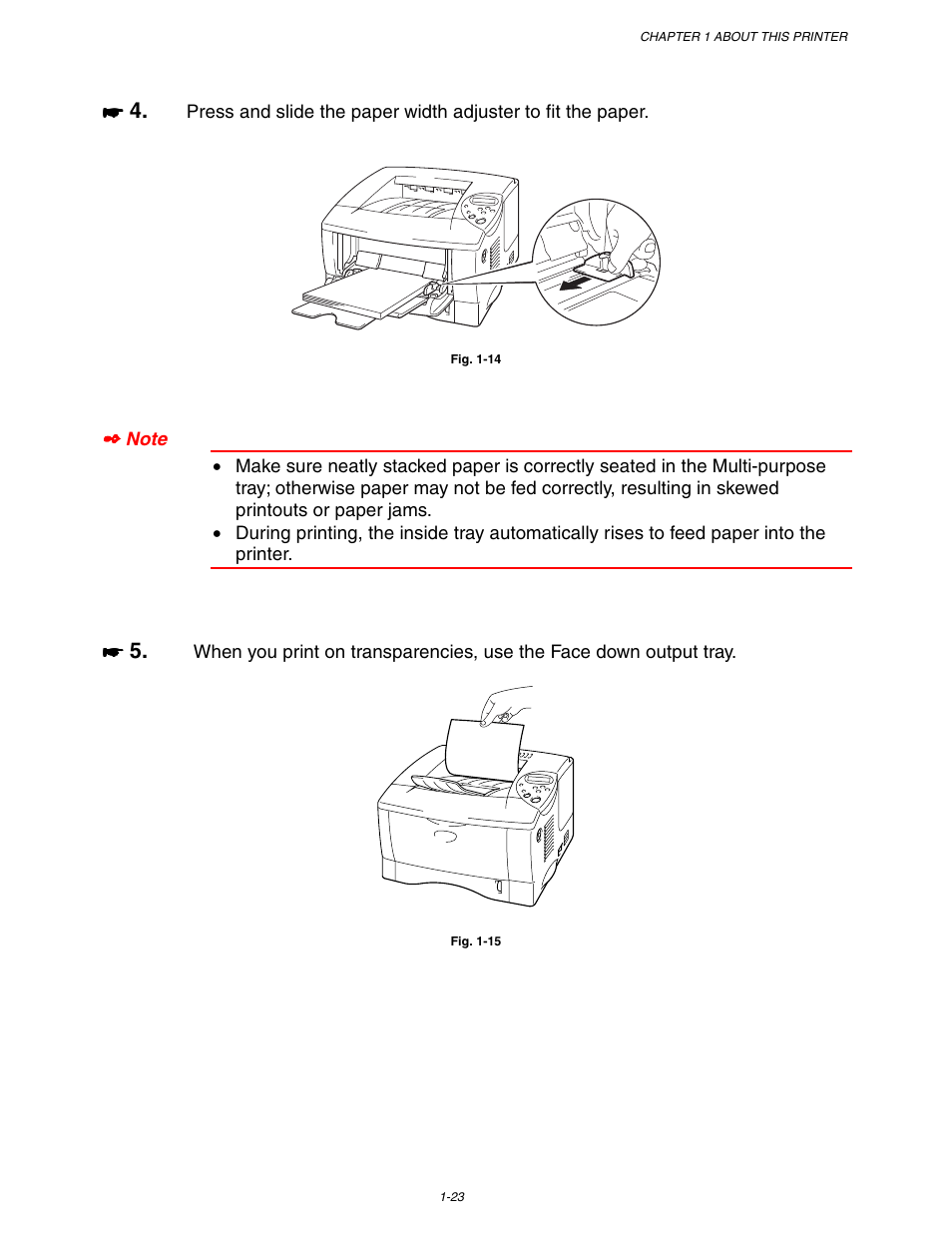 Brother HL-1650/1670N User Manual | Page 33 / 235