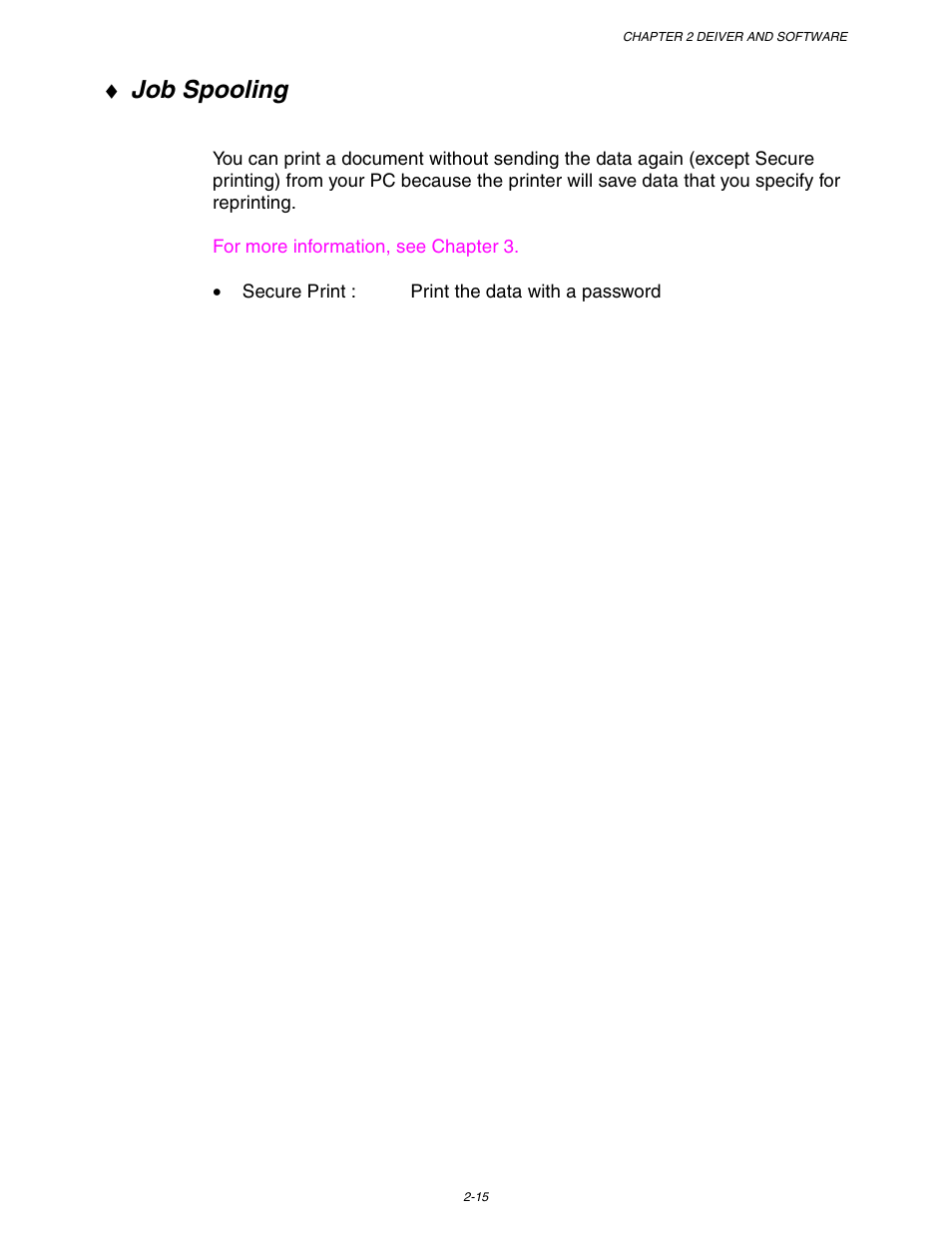 Job spooling | Brother HL-1650/1670N User Manual | Page 68 / 235