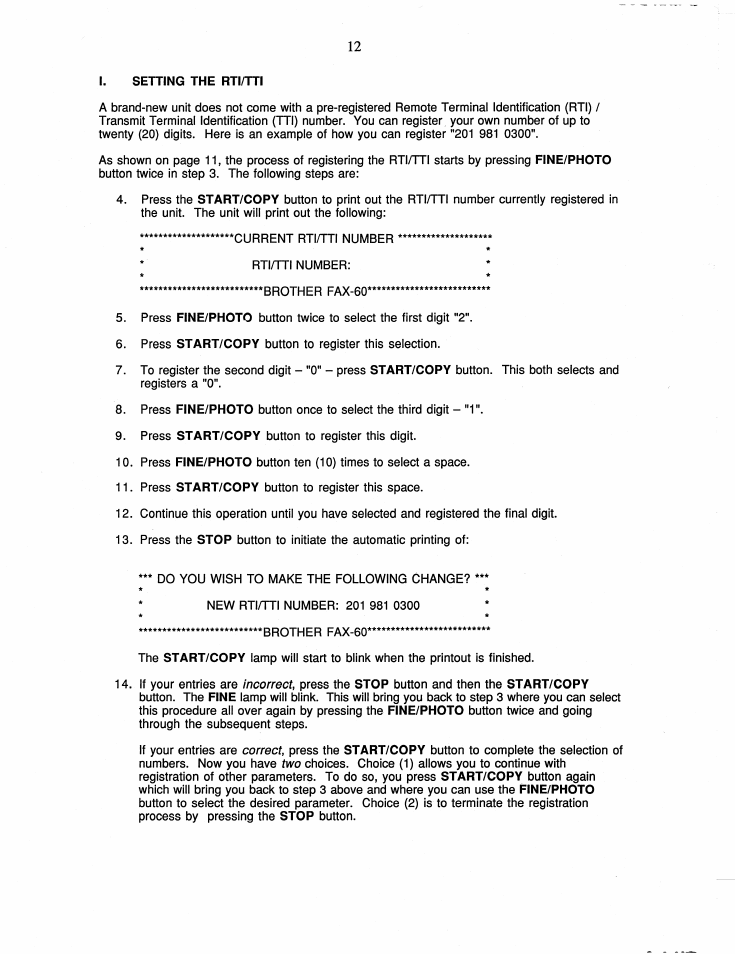 G pq-y|_||^p p^^_0q | Brother FAX-60 User Manual | Page 18 / 36