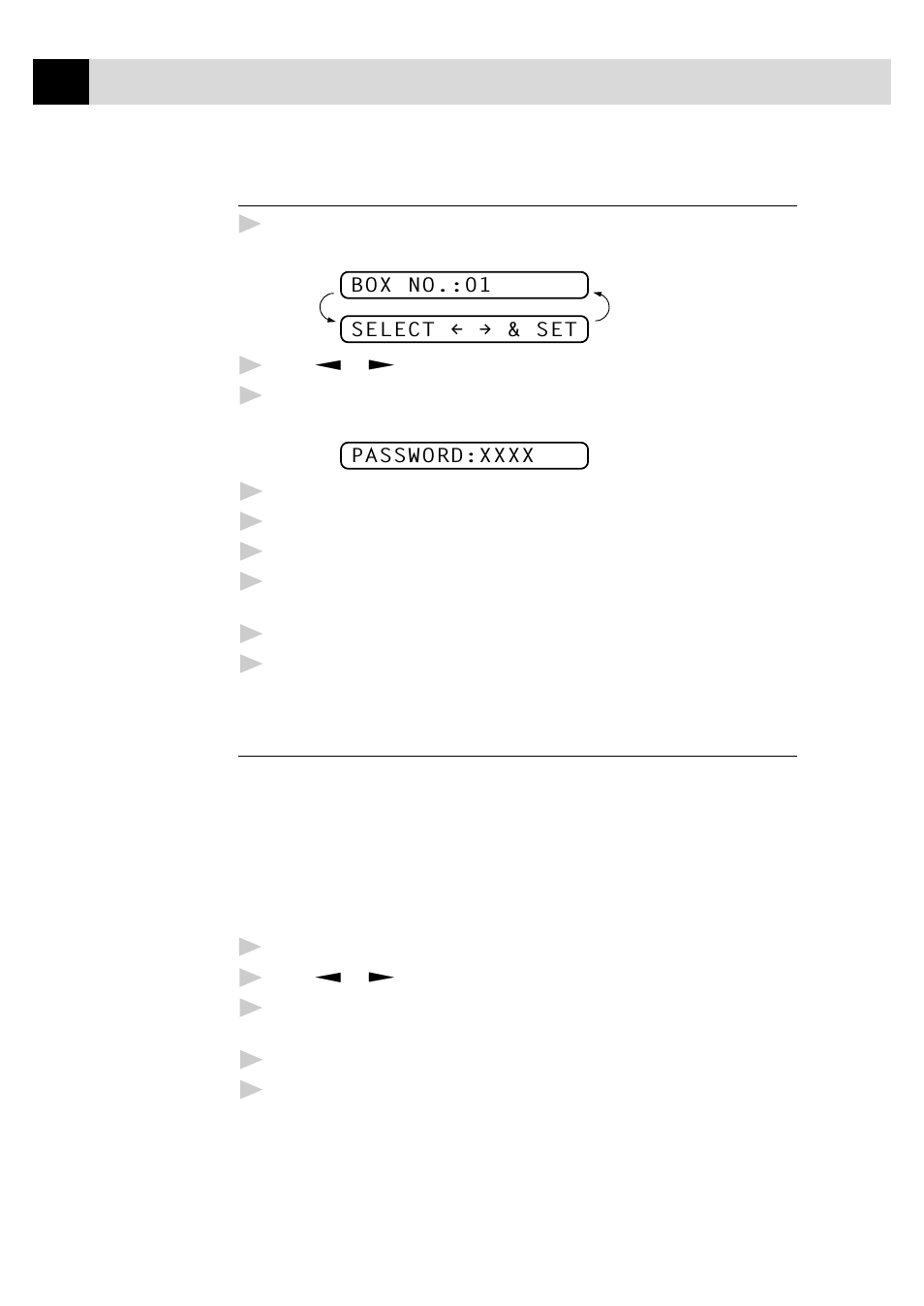 Recording personal mailbox ogm/password | Brother FAX-940 E-mail User Manual | Page 116 / 150