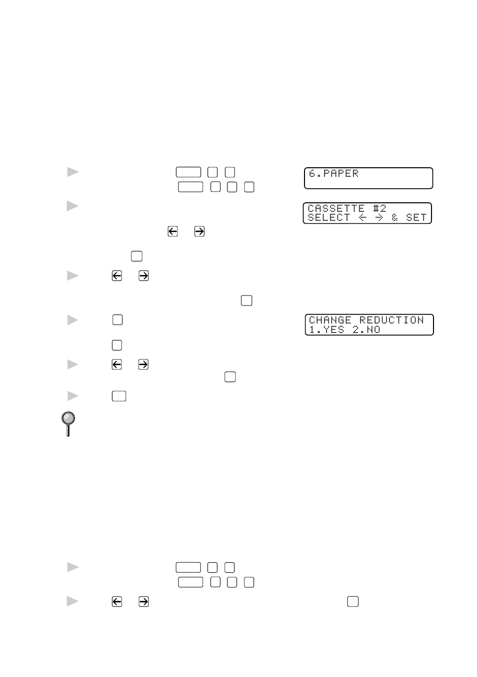 Setting paper size | Brother FAX 4750 User Manual | Page 55 / 183
