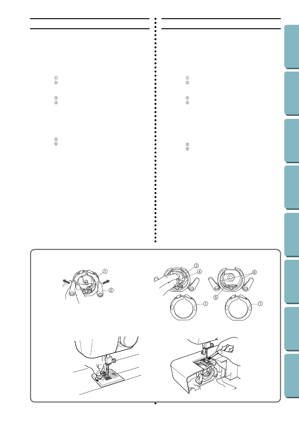 Cleaning, Nettoyage | Brother LS-1717 User Manual | Page 65 / 82