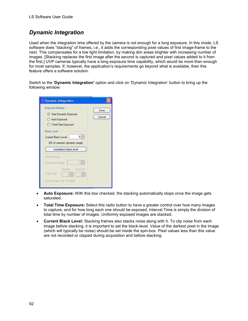 Dynamic integration | UVP Life Science User Manual | Page 106 / 269