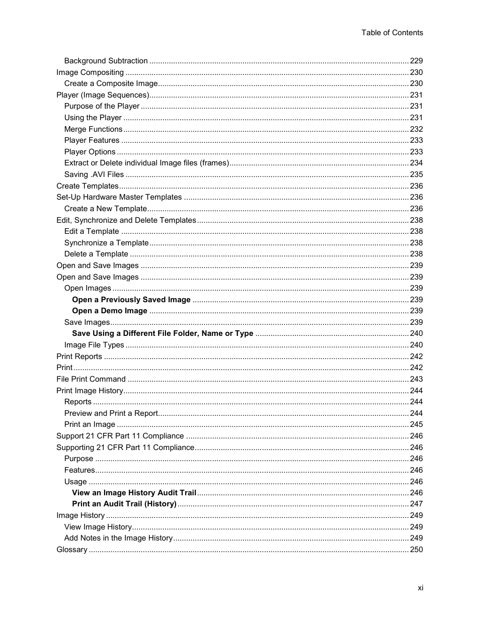 UVP Life Science User Manual | Page 12 / 269