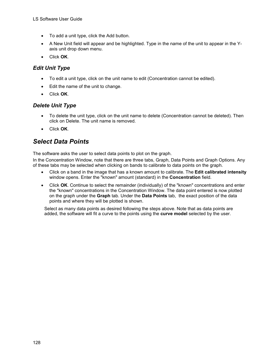 Select data points | UVP Life Science User Manual | Page 142 / 269