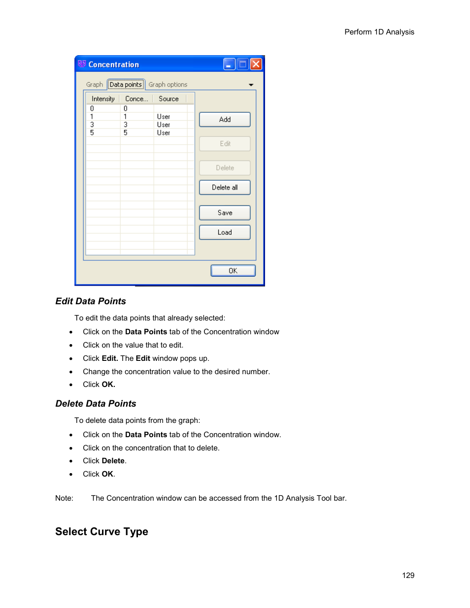 Select curve type | UVP Life Science User Manual | Page 143 / 269